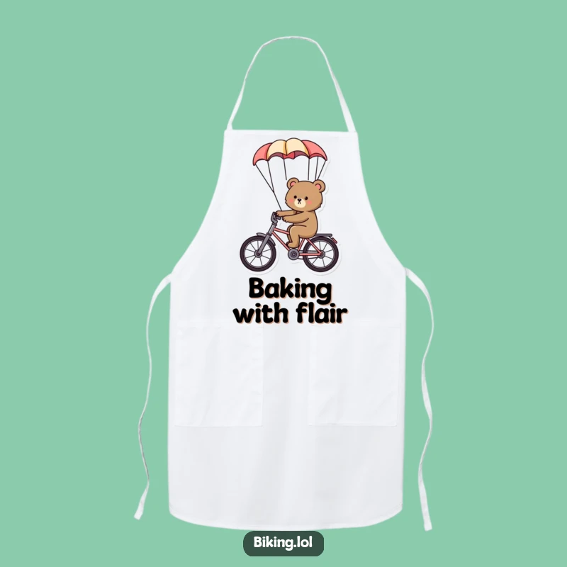 Funny Bear Apron - Kitchen Humor for Adventurous Chefs