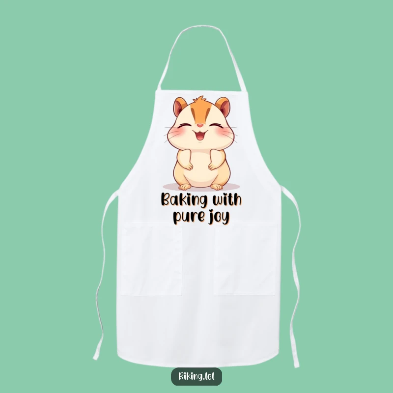 Funny Chipmunk Apron - Kitchen Humor for Joyful Cooks