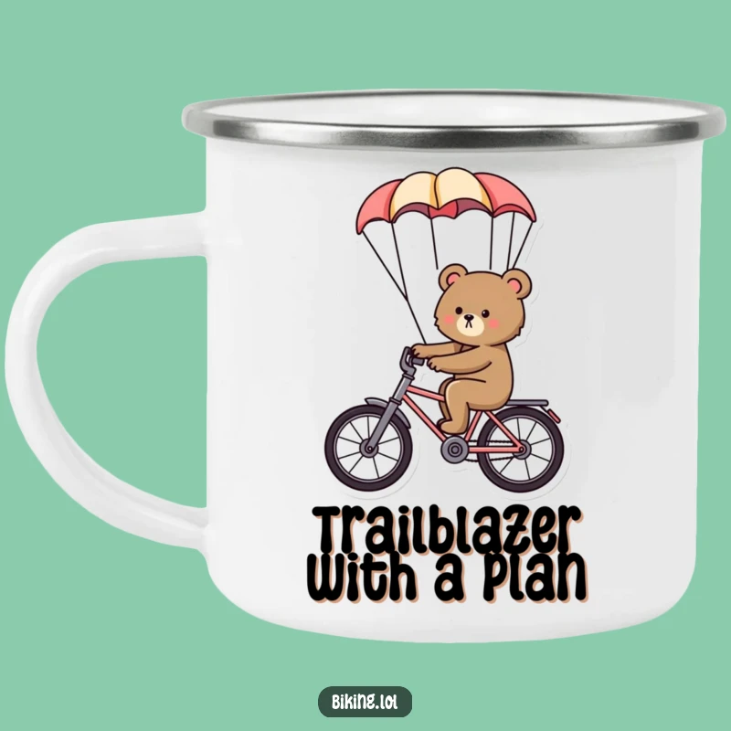 Funny Bear Camping Mug - Adventure-Ready Humor for the Trail