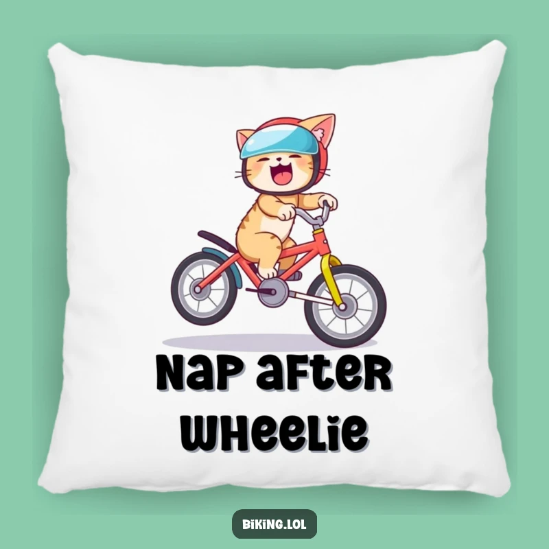 Funny Cat Wheelie Pillow: Comfy & Hilarious Decor!
