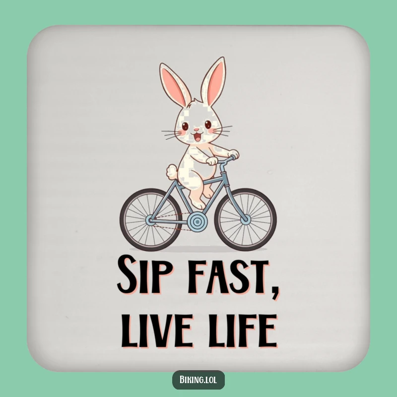 Funny Rabbit Downhill Coaster: Protect Your Table, Hilarious Rider Decor