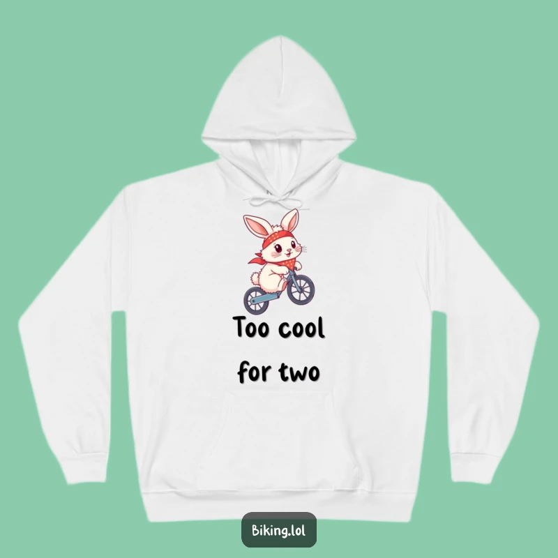 Funny Bunny Bandit Hoodie - Cozy & Hilarious Wheelie Gear for Cool Days