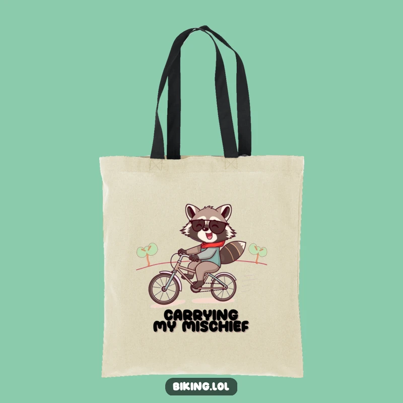 Funny Raccoon Tote Bag - Carry Your Fun With This Hilarious Accessory
